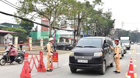Tuyên Quang: Xử lý gần 1.500 trường hợp vi phạm trật tự an toàn giao thông trong 9 ngày Tết