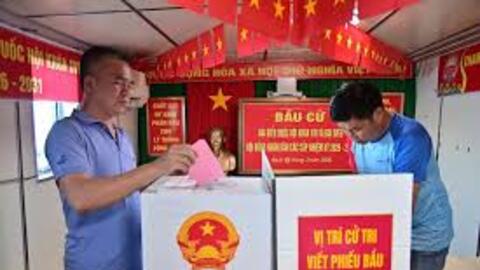 Bầu cử sớm tại khu vực cụm Ba Kè ngoài khơi vùng biển Việt Nam