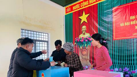 Gia Lai ghi nhận 99,76% cử tri đi bầu cử