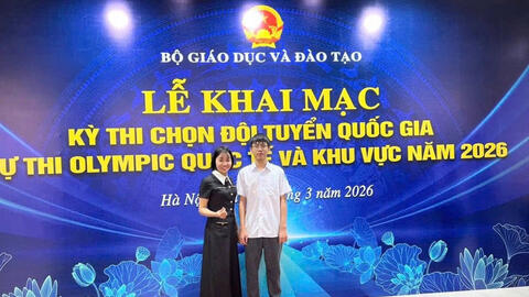 Học sinh Tuyên Quang góp mặt tại Kỳ thi Olympic Tin học Châu Á - Thái Bình Dương