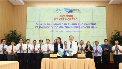 TP Cần Thơ và Đại học Quốc gia TPHCM ký kết hợp tác chiến lược