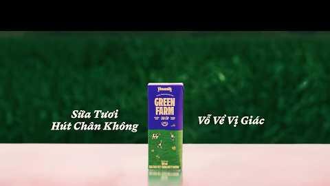 Vinamilk Green Farm, sữa tươi hút chân không, vỗ về vị giác