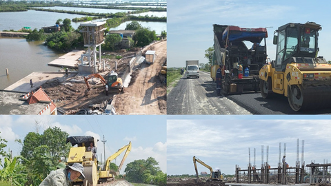 Hưng Yên: Đẩy nhanh tiến độ các công trình đê điều, thủy lợi trước mùa mưa bão năm 2026