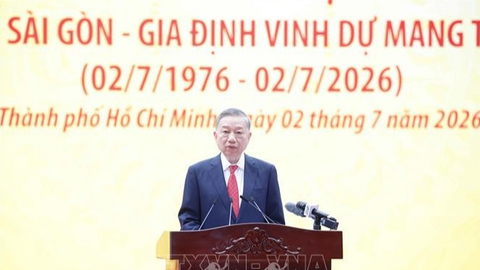 Phát biểu của Tổng Bí thư, Chủ tịch nước Tô Lâm tại Lễ kỷ niệm 50 năm Ngày thành phố Sài Gòn - Gia Định vinh dự mang tên Chủ tịch Hồ Chí Minh