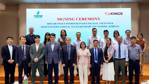 PV College và KINGS ký kết hợp tác đào tạo nguồn nhân lực hạt nhân chất lượng cao