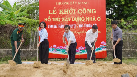 Quảng Trị khởi công xây dựng, sửa chữa 3.520 căn nhà cho gia đình chính sách