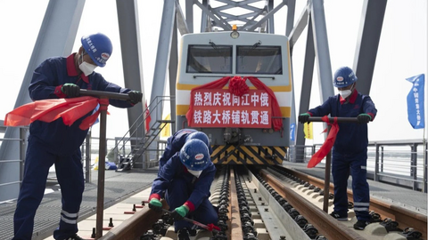 Trung Quốc - Nga lên kế hoạch xây tuyến đường sắt thứ năm để duy trì thương mại mùa đông