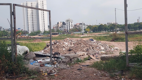 Hà Nội: Phát hiện gần 20.000 m3 rác thải tại dự án hơn 276 tỷ ở phường Long Biên