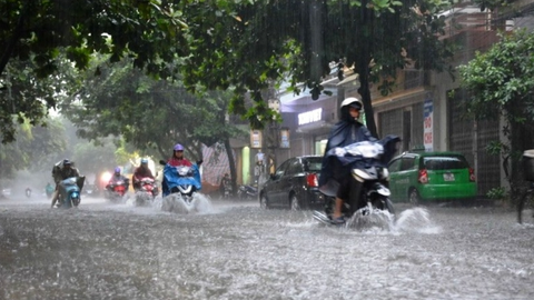 Thời tiết hôm nay (29-7): Bắc Bộ mưa to diện rộng, đề phòng dông lốc