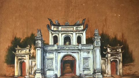 Triển lãm 'Ngàn năm di sản' tái hiện vẻ đẹp của Văn Miếu