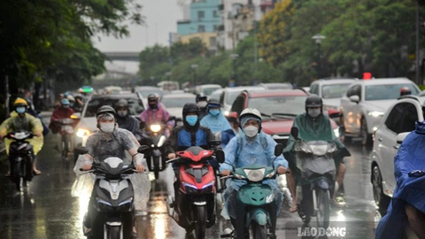 Cảnh báo 5 tỉnh có mưa to, nguy cơ thời tiết nguy hiểm 6 giờ tới