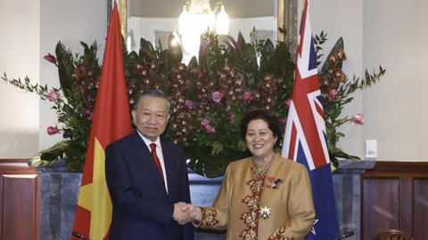Tuyên bố chung giữa Việt Nam và New Zealand nhân chuyến thăm cấp Nhà nước của Tổng Bí thư, Chủ tịch nước Tô Lâm tới New Zealand