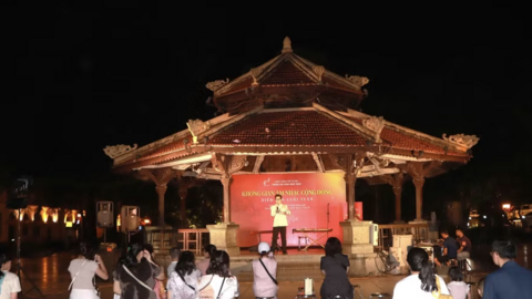 'Điểm hẹn cuối tuần' lan tỏa âm nhạc truyền thống giữa lòng Thủ đô