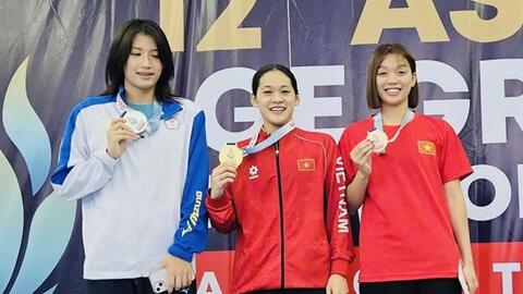 Tuyển bơi Việt Nam có 2 suất dự Olympic trẻ 2026