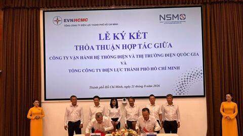 NSMO - EVNHCMC 'bắt tay' vận hành hệ thống điện tại TP. Hồ Chí Minh