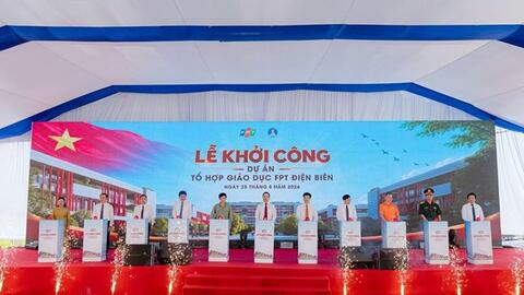 FPT khởi công tổ hợp giáo dục từ tiểu học đến sau đại học ở Điện Biên