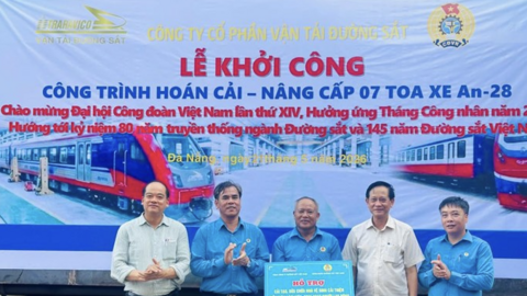 Công đoàn Đường sắt Việt Nam đồng hành bảo vệ quyền lợi người lao động