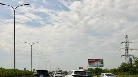 Cao tốc Pháp Vân - Cầu Giẽ thông thoáng, Vành đai 3 ùn nhẹ
