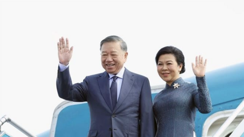 Tổng Bí thư, Chủ tịch nước Tô Lâm lên đường thăm Nga, Pháp và dự Hội nghị Thượng đỉnh Không gian vũ trụ