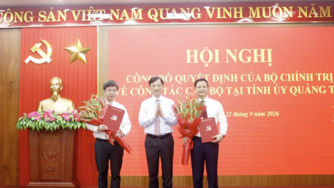 Tân Bí thư Tỉnh ủy Quảng Trị: Lấy hiệu quả công việc và sự hài lòng của người dân làm thước đo