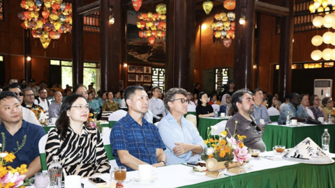 Lan tỏa di sản Ninh Bình tới bạn bè quốc tế