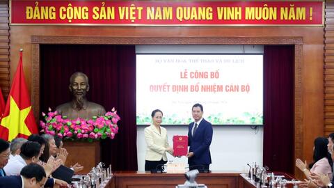 Bộ Văn hóa, Thể thao và Du lịch tổ chức Hội nghị trao Quyết định về công tác cán bộ