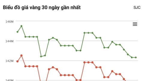 Giá vàng hôm nay: SJC chững lại sau đợt giảm sâu, thế giới phục hồi