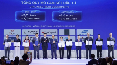 10 công ty thành viên tại VIFC-HCMC cam kết huy động 2,7 tỷ USD