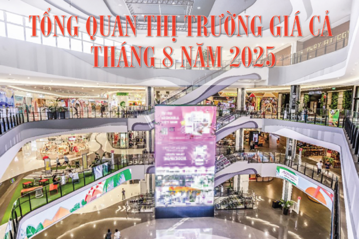 INFOGRAPHIC: Tổng quan thị trường giá cả tháng 8 năm 2025