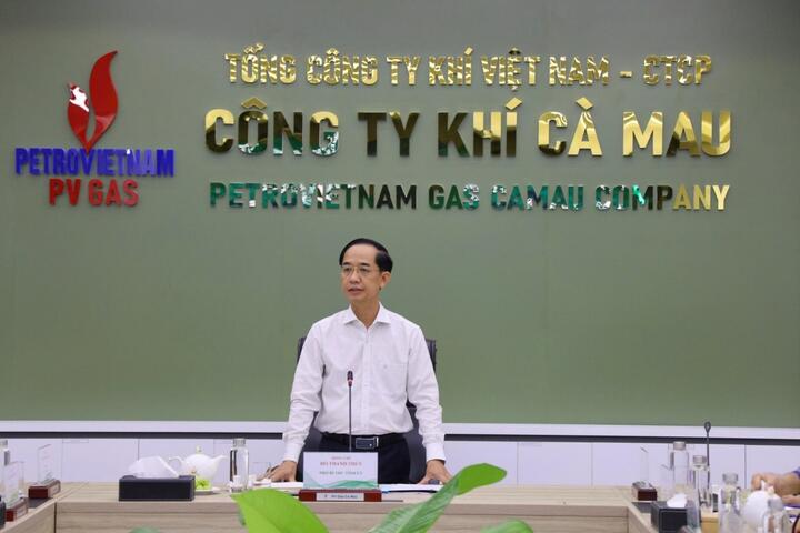 Tỉnh Cà Mau đánh giá cao đóng góp của PV GAS CA MAU cho an ninh năng lượng và sự phát triển của địa phương