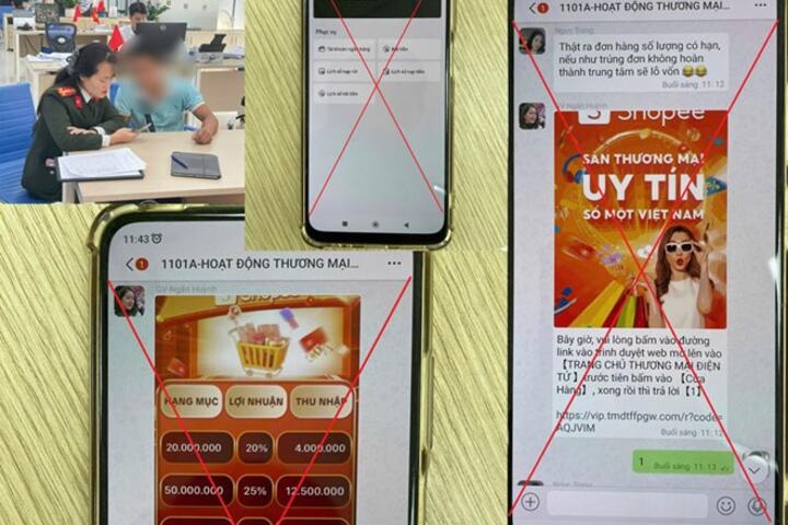 Suýt mất tiền vì “làm nhiệm vụ nhận hoa hồng” trên Shopee giả mạo