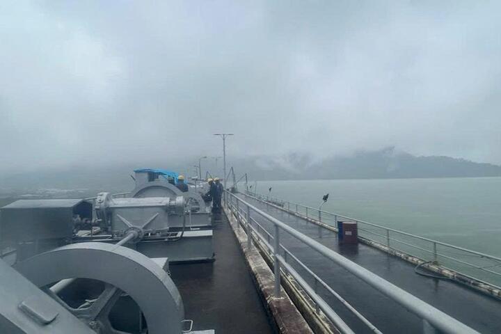 Hồ Đơn Dương xả điều tiết qua tràn đảm bảo an toàn công trình đầu mối và giảm nhẹ thiên tai cho hạ du tỉnh Lâm Đồng