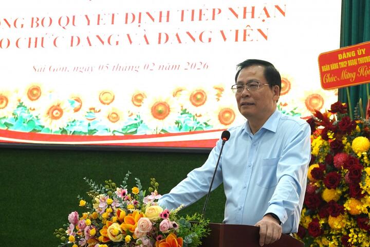 Đảng ủy EVNSPC dự lễ công bố và trao các quyết định về công tác tổ chức Đảng và đảng viên