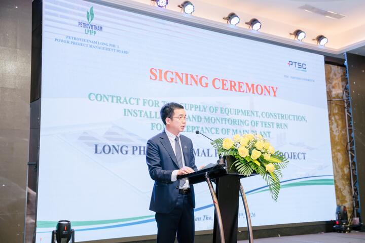 Ban QLDA Long Phú 1 ký kết Hợp đồng Gói thầu T08 - Bước tiến quan trọng đưa dự án về đích