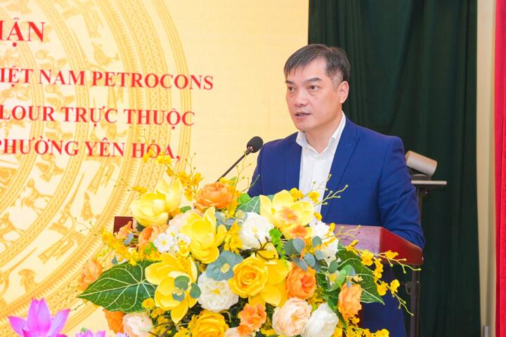 Đảng bộ PETROCONs chính thức được chuyển giao về Đảng bộ phường Yên Hòa