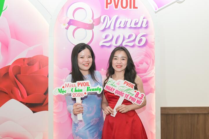 Người lao động nữ PVOIL tỏa sáng trong đêm chung kết “Miss PVOIL 2026 - Mộc Châu Beauty”
