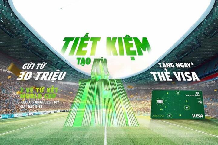 Vietcombank triển khai ưu đãi 'Tiết kiệm tạo kỳ tích' mừng sinh nhật 63 năm