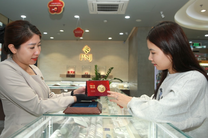 Doanh thu quý 1/2026 PNJ đạt 17.245 tỷ đồng