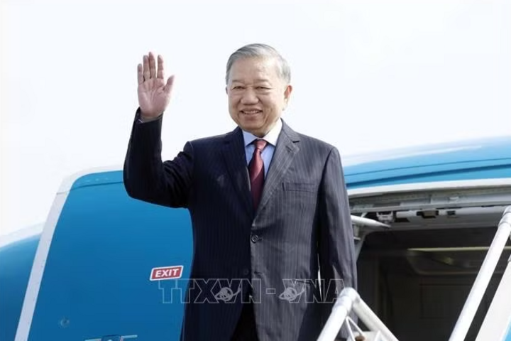 Tổng Bí thư, Chủ tịch nước Tô Lâm lên đường thăm cấp Nhà nước tới Ấn Độ