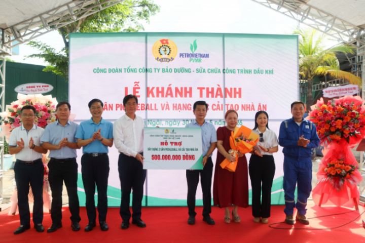 Công đoàn Petrovietnam đồng hành nâng cao đời sống NLĐ PVMR khu vực miền Trung