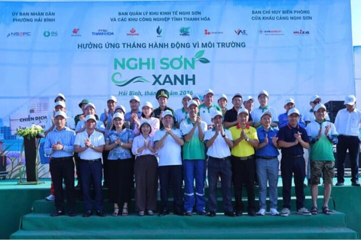 NSRP lan tỏa sáng kiến “Nghi Sơn Xanh” 2026, thúc đầy hành động vì môi trường biển