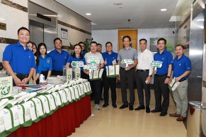 PVEP hưởng ứng ngày môi trường 2026, góp phần lan tỏa lối sống xanh