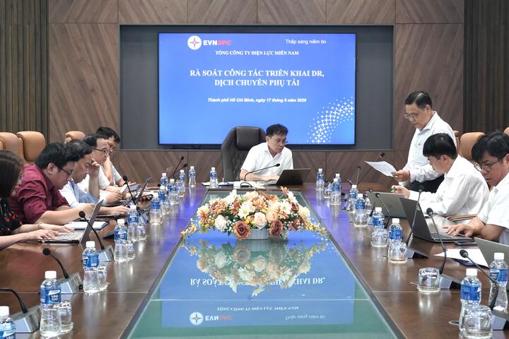 EVNSPC rà soát công tác triển khai điều chỉnh, dịch chuyển phụ tải