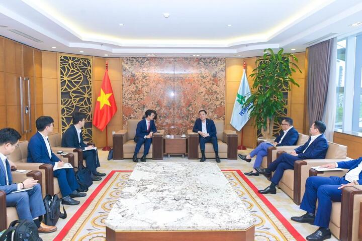 Petrovietnam và SK Innovation trao đổi hợp tác trong lĩnh vực năng lượng và công nghệ