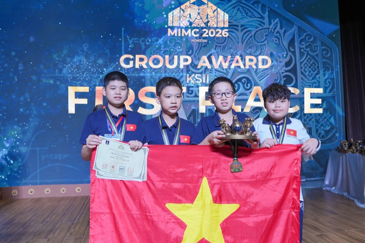 MIMC 2026 khép lại: Việt Nam giành 21 huy chương, Ngôi Sao Hoàng Mai đóng góp tới 8 học sinh giành huy chương
