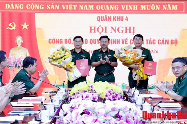 5 Đại tá, 1 Thượng tá Quân đội nhận nhiệm vụ mới