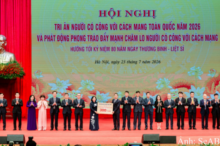 SeABank ủng hộ 15 tỷ đồng chăm lo cho người có công với cách mạng