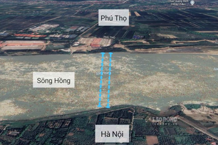 Đầu tư 985 tỉ đồng làm đường nối đê sông Hồng với cầu Vân Phúc
