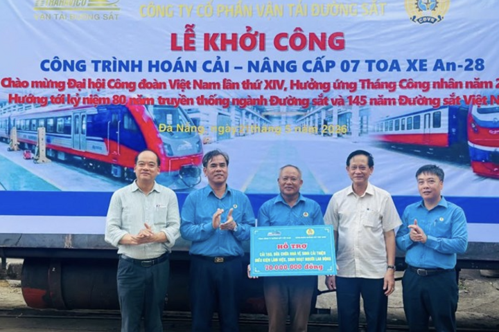 Công đoàn Đường sắt Việt Nam đồng hành bảo vệ quyền lợi người lao động
