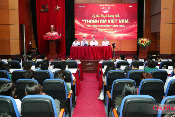 Phát động chương trình 'Thanh âm Việt Nam. Giai điệu cuộc sống'
